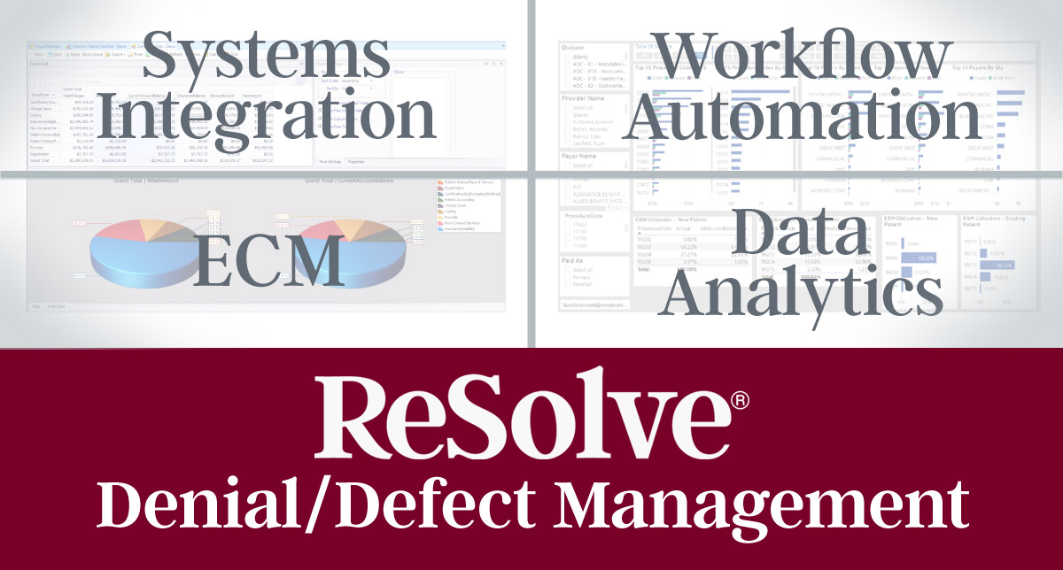 RCMS ReSolve Denial Management Software